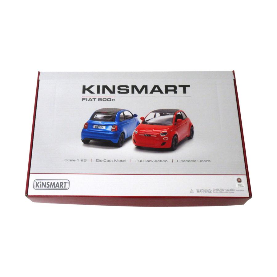 KiNSMART キンスマート プルバックミニカー 1/28 フィアット 500e 3色アソート 12個入りBOX 201-715_11