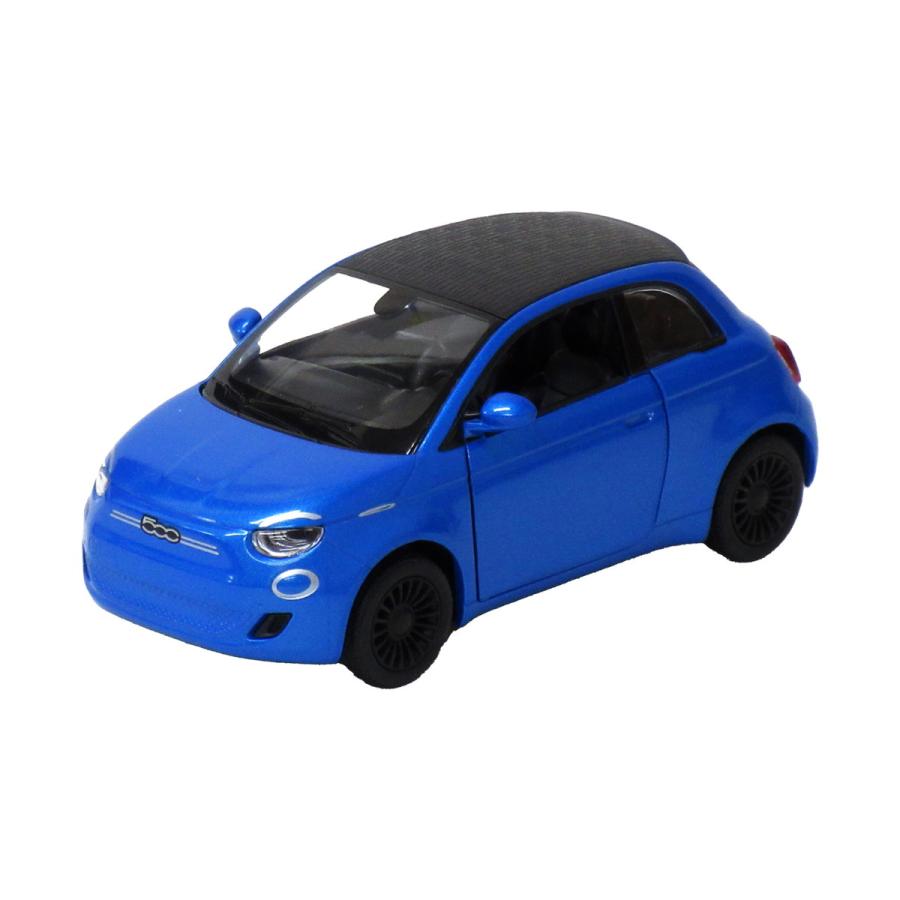 KiNSMART キンスマート プルバックミニカー 1/28 フィアット 500e 3色