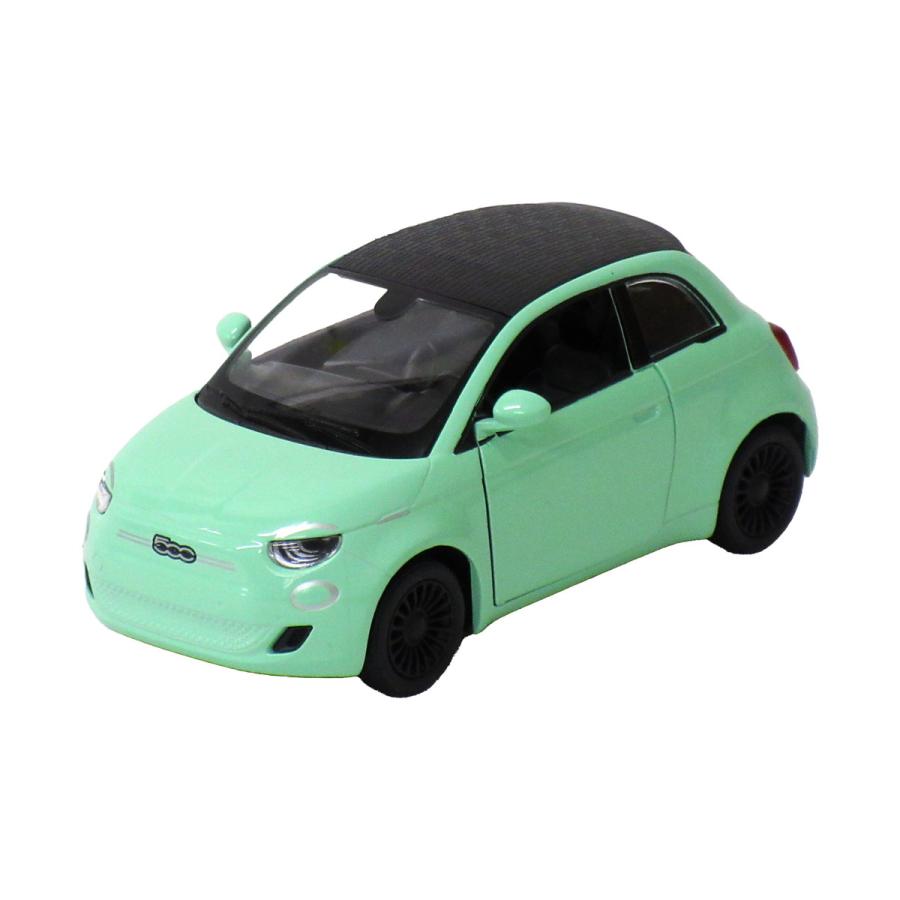 KiNSMART キンスマート プルバックミニカー 1/28 フィアット 500e