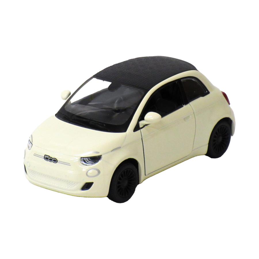KiNSMART キンスマート プルバックミニカー 1/28 フィアット 500e