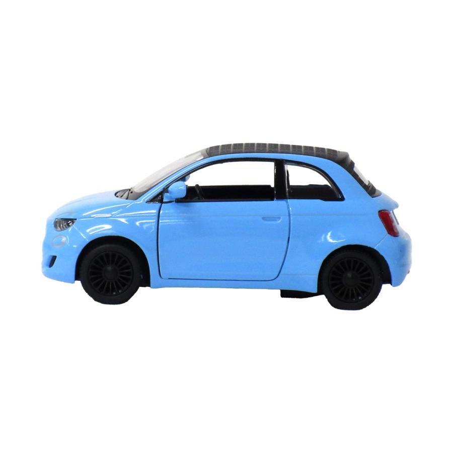 KiNSMART キンスマート プルバックミニカー 1/28 フィアット 500e