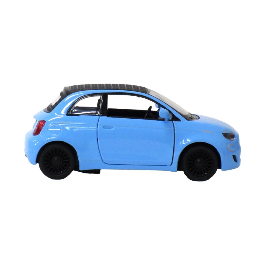 KiNSMART キンスマート プルバックミニカー 1/28 フィアット 500e