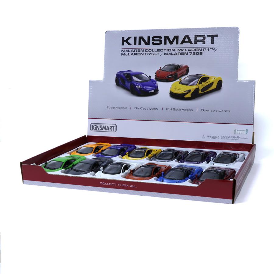 KiNSMART キンスマート プルバックミニカー マクラーレンコレクション
