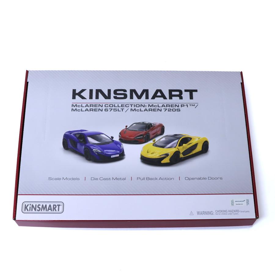 KiNSMART キンスマート プルバックミニカー マクラーレンコレクション