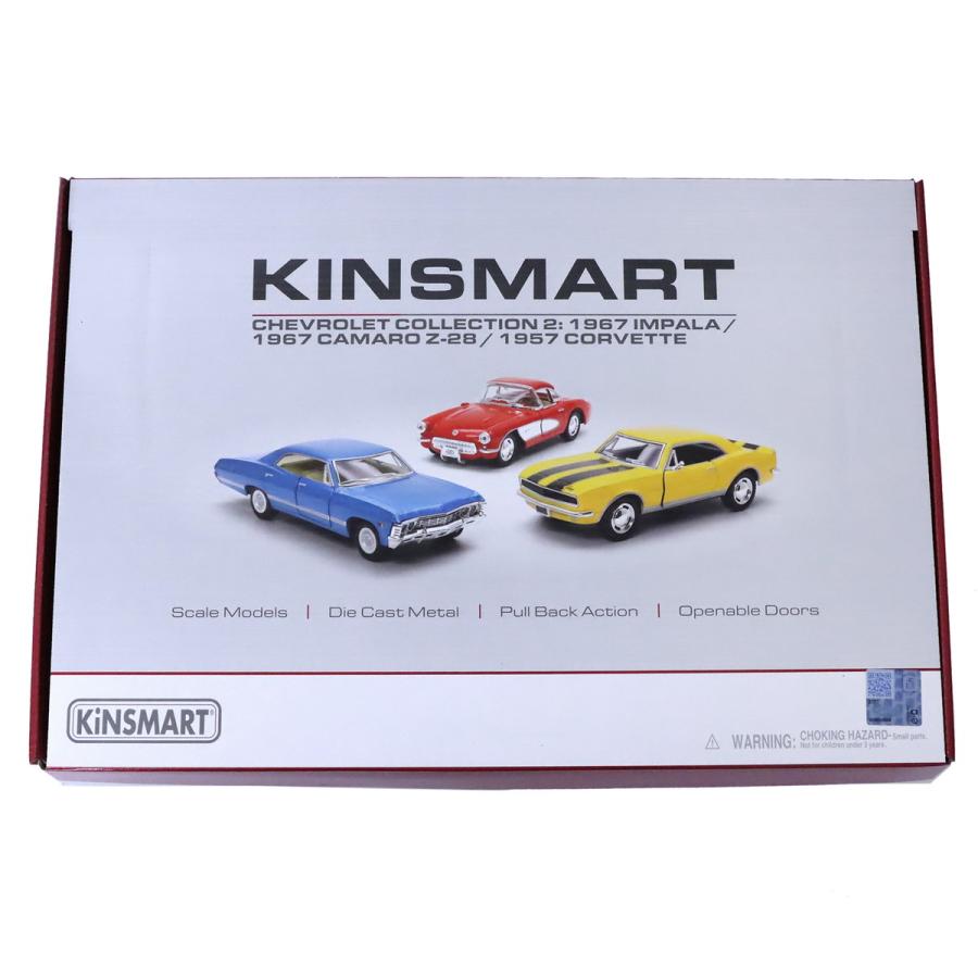 KiNSMART キンスマート プルバックミニカー シボレーコレクション 3