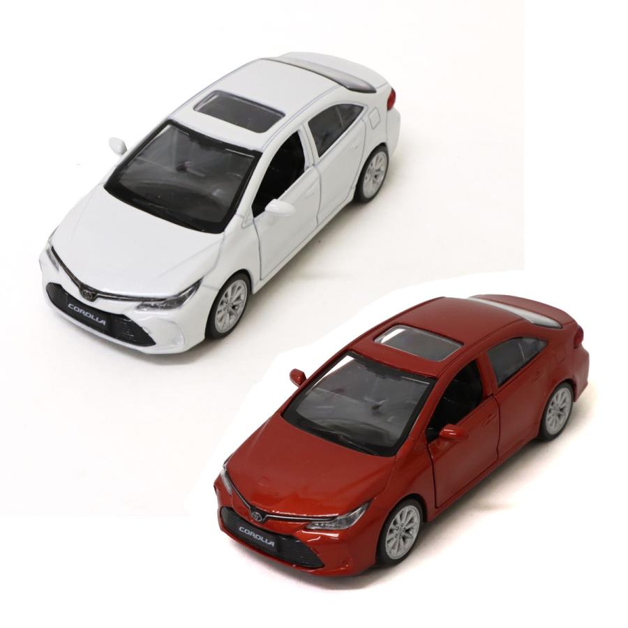 トヨタ（TOYOTA） MSZ ダイキャスト プルバックミニカー 1/43 カローラ