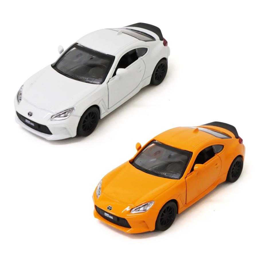 トヨタ 非売品　ミニカー 6台セット トヨタ（TOYOTA） MSZ ダイキャスト プルバックミニカー 1/37 GR86 2色
