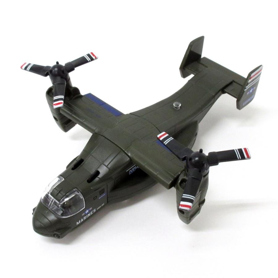 ソニックオスプレイ 2色セット 戦闘機 プルバック ミニカー 201-904