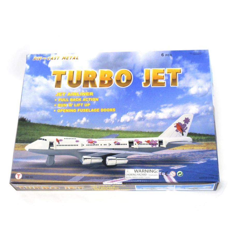 ジャンボジェット 2色アソート 6個入りBOX 航空機 プルバック ミニカー