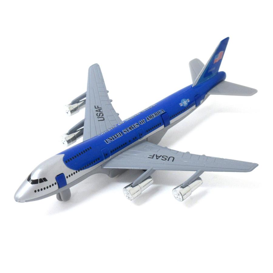 ジャンボジェット 2色セット 航空機 プルバック ミニカー 201-913