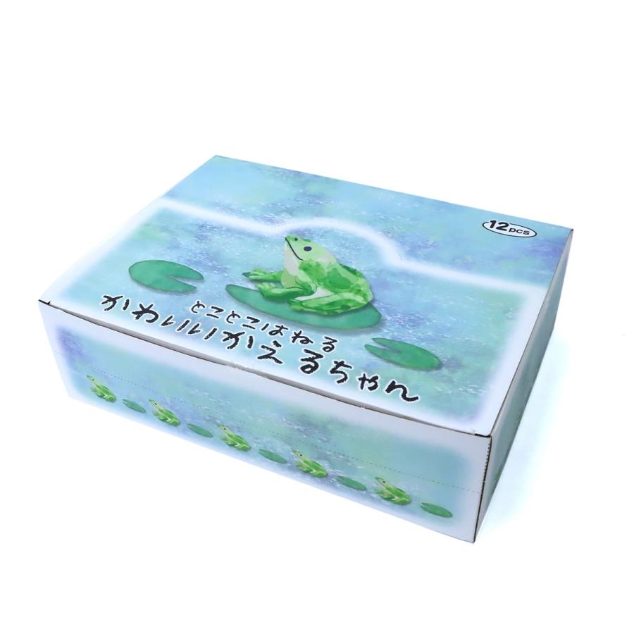 ぜんまいシリーズ かわいいかえるちゃん 12個入りBOX ピョンピョン