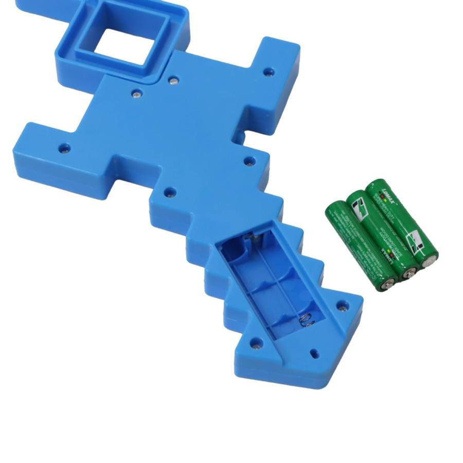 ルミナス ソード 3色セット 光る 剣 おもちゃ ドット絵 ピクセル 縁日