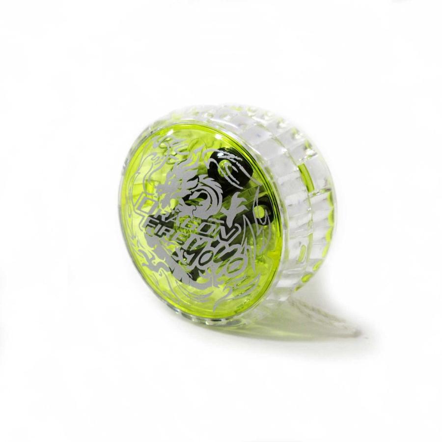 光る クラッチングヨーヨー ドラゴンファイヤー 選べる4色 おもちゃ