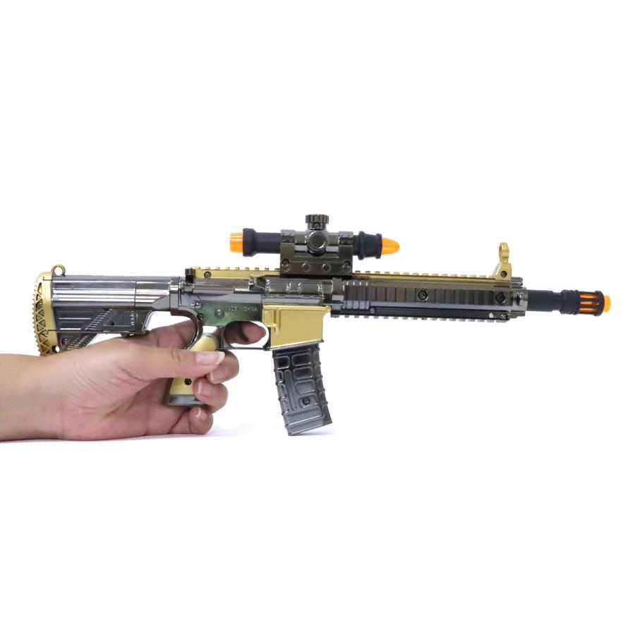 ブローバックライフル M4 なりきり 光る 音が鳴る 小銃 203-620