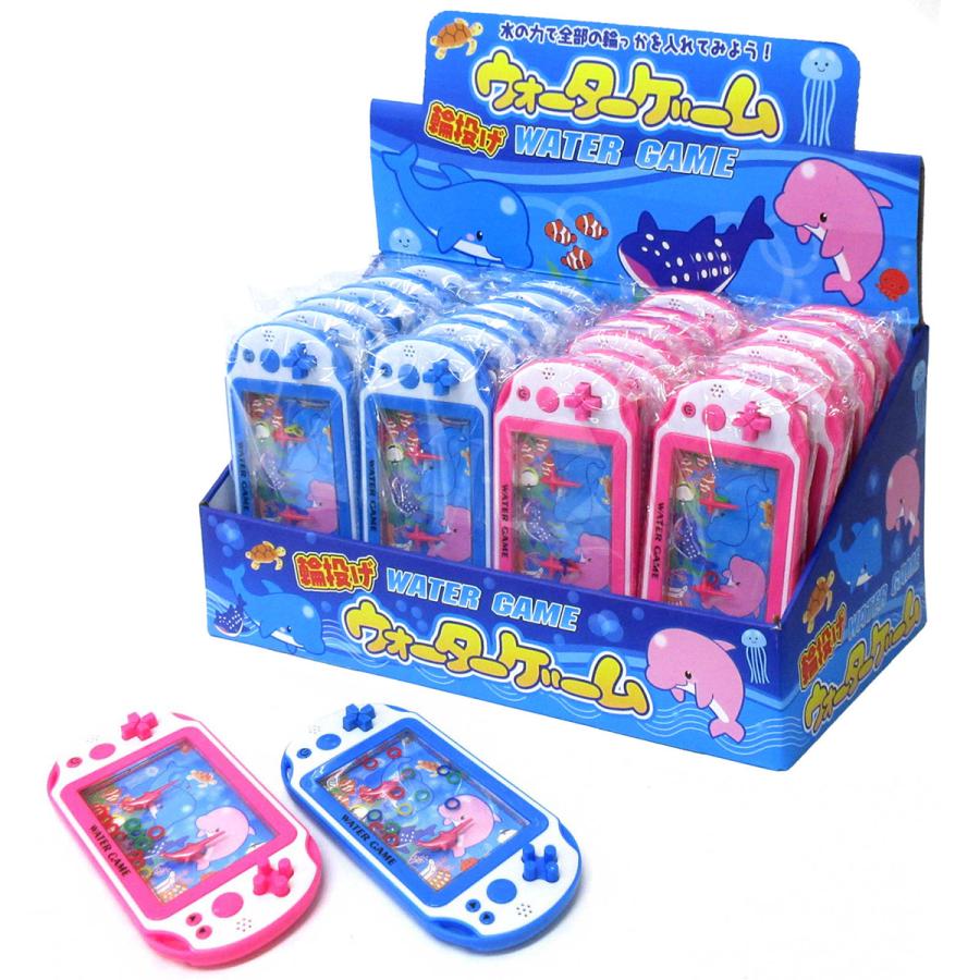 ウォーターゲーム 輪投げ 海のなかま 2色アソート 24個入りBOX ウォーターゲーム 輪投げ 海のなかま 2色アソート 24個入りBOX
