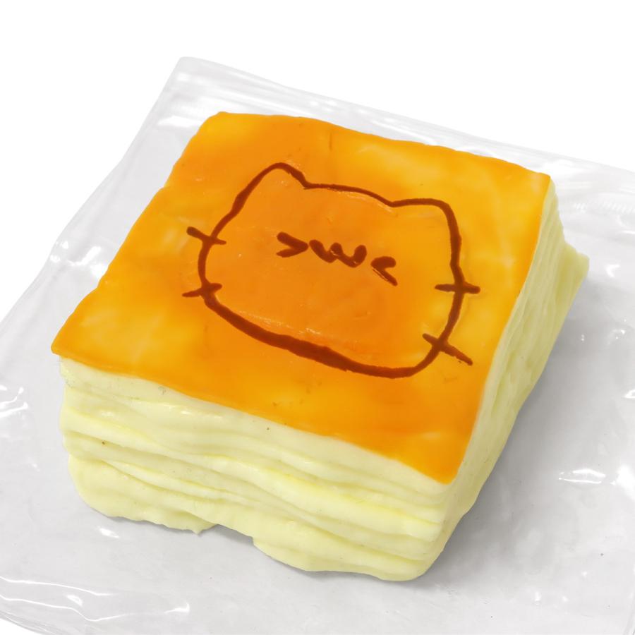 もっちシリコンスクイーズ 猫パンケーキ L 水感スクイーズ おもちゃ