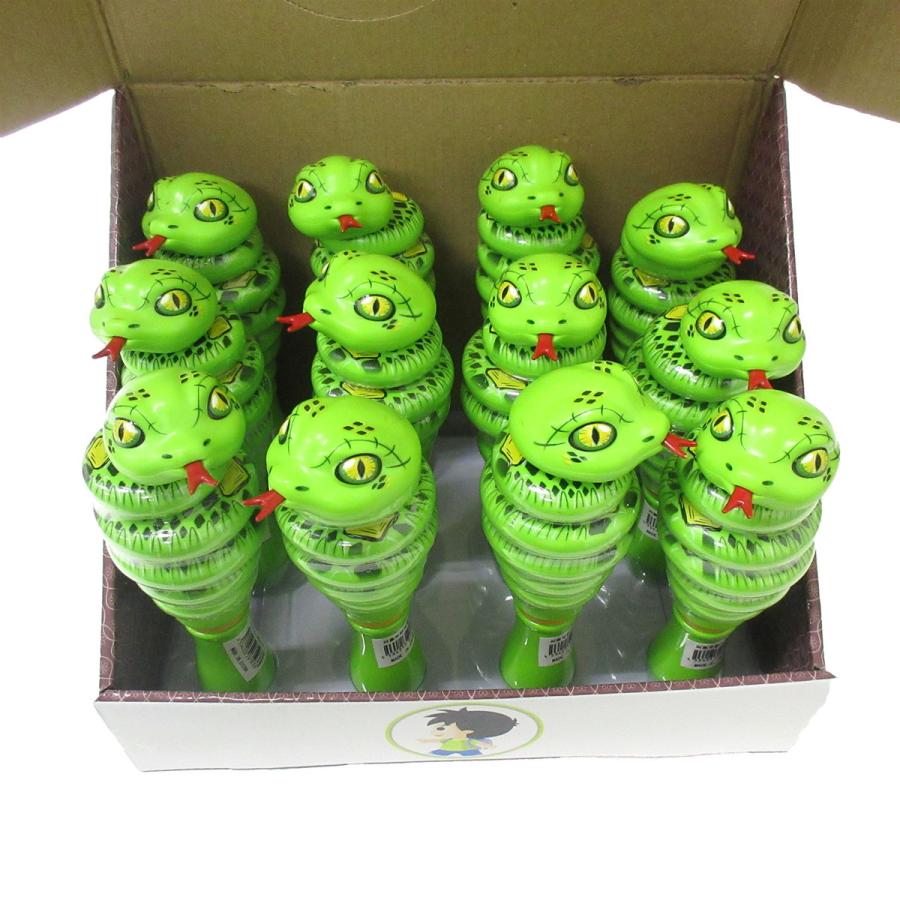 クレイジースネーク 12個入りBOX くるくる回る ヘビ 玩具 206-193の画像