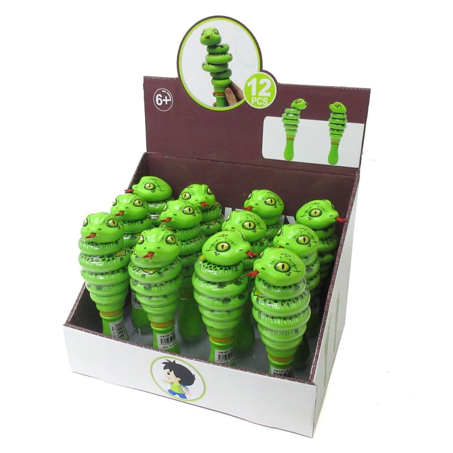 クレイジースネーク 12個入りBOX くるくる回る ヘビ 玩具 206-193