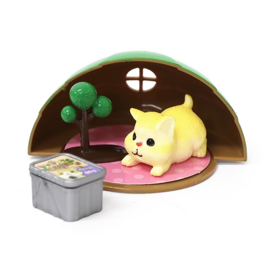 ◆オーダー用◆ダイカット ハムスター ウサギ達の住む 大きなツリーハウス あつまれ！ハムハムツリーハウス ブラインドボックス 12個入りBOX 全4