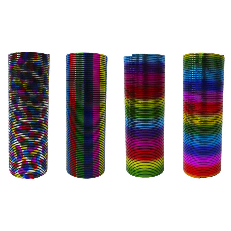 なが〜い レインボー メタリック マジックスプリング 4柄セット 206