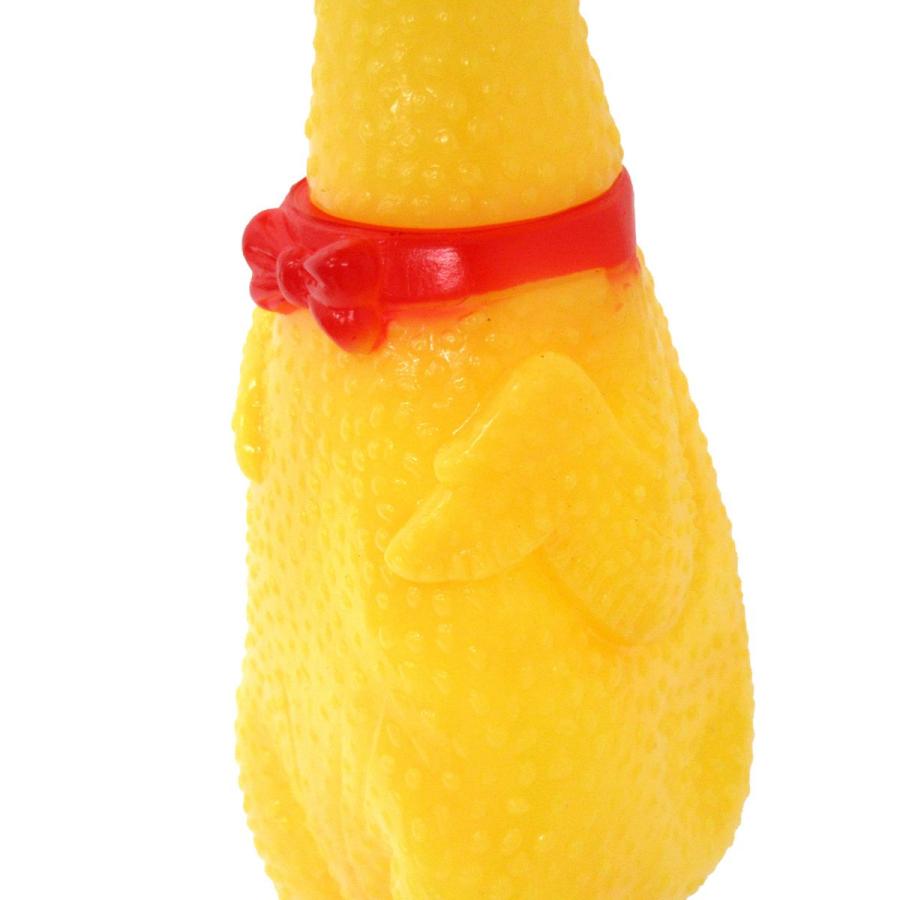 叫ぶ びっくりチキン イエロー 40cm おもちゃ シャウティングチキン