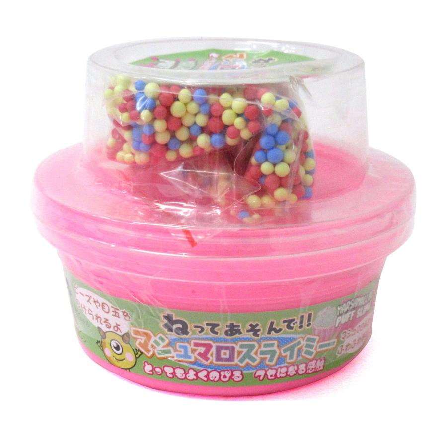 ねってあそんでマシュマロスライミー 4色アソート 12個入りBOX ねんど