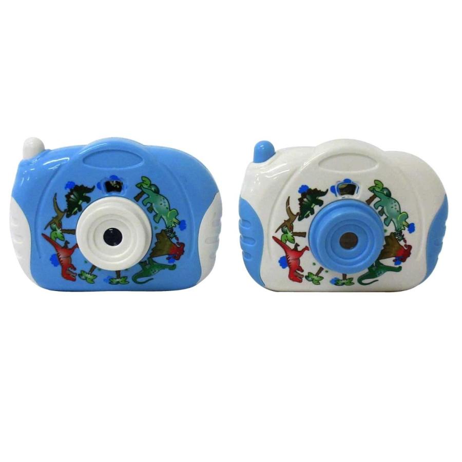 かちかちムービーカメラ 恐竜 2色 バラ カメラプロジェクター 206-611