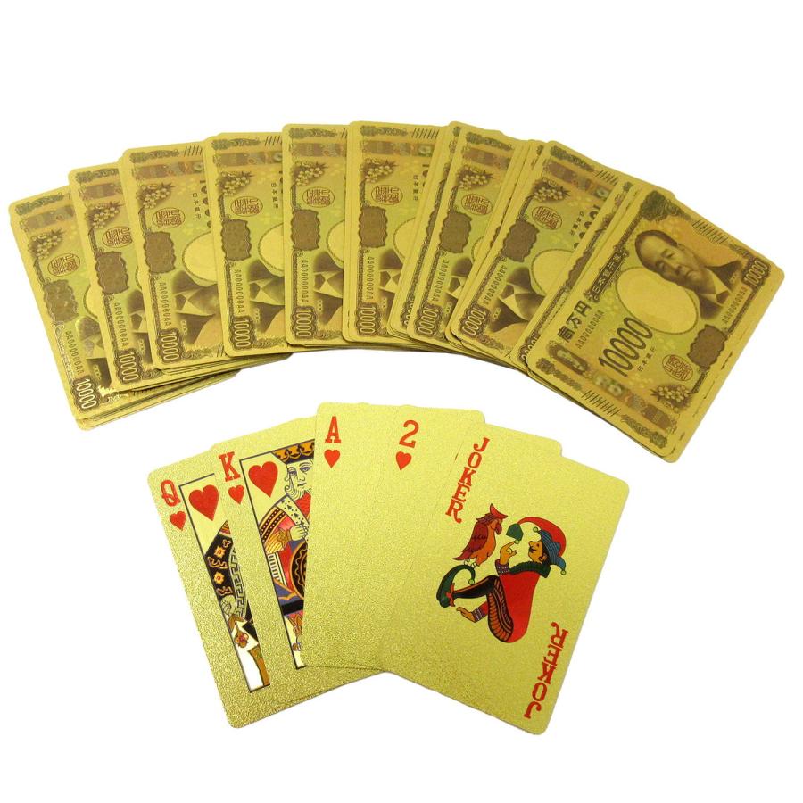 トランプ playing cards 豪華 新壱萬円 ゴールデンセレブリティ