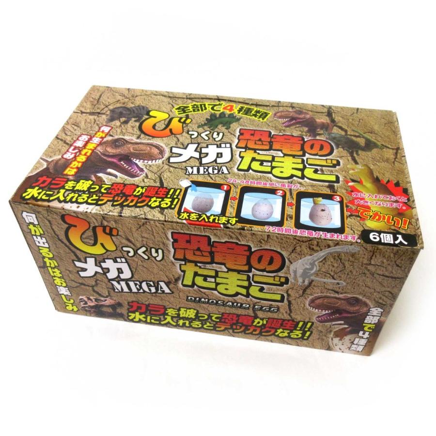 びっくりメガたまご 恐竜 6個入りBOX : テンマヤ - 通販 - Yahoo
