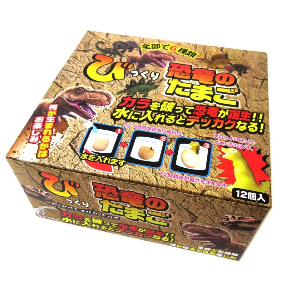 びっくりたまご 恐竜 12個入りBOX : テンマヤ - 通販 - Yahoo!ショッピング
