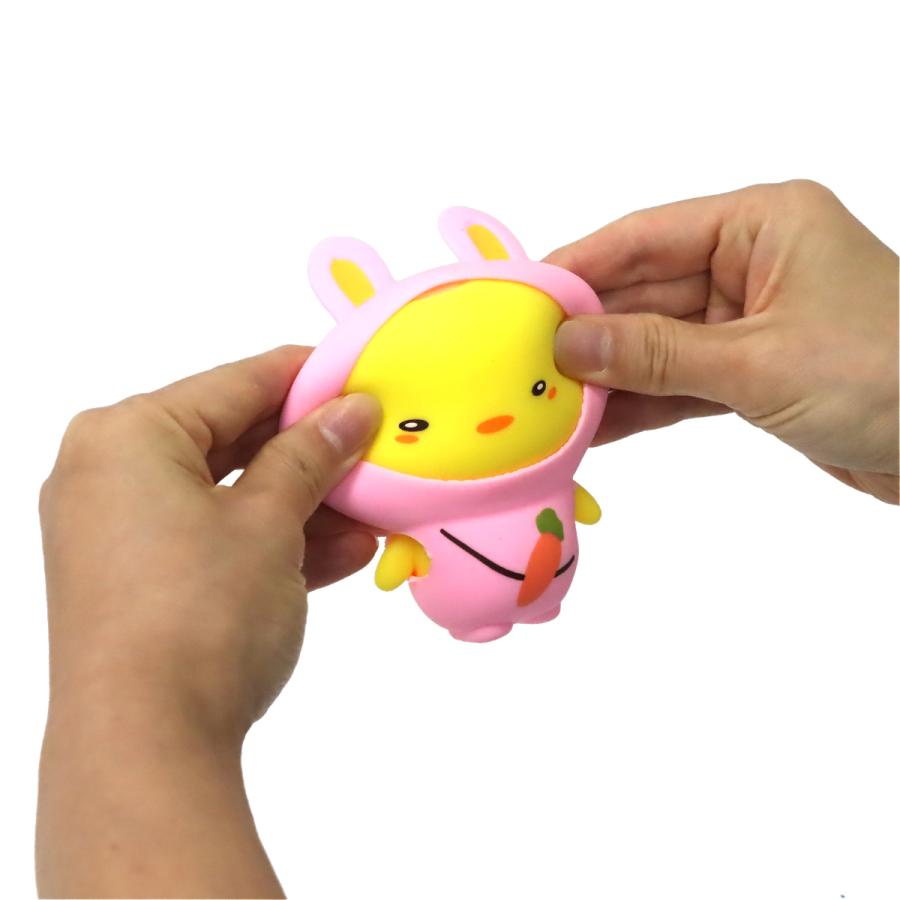 着ぐるみスクイーズ ひよこちゃん 5種アソート 12個入りBOX 子供