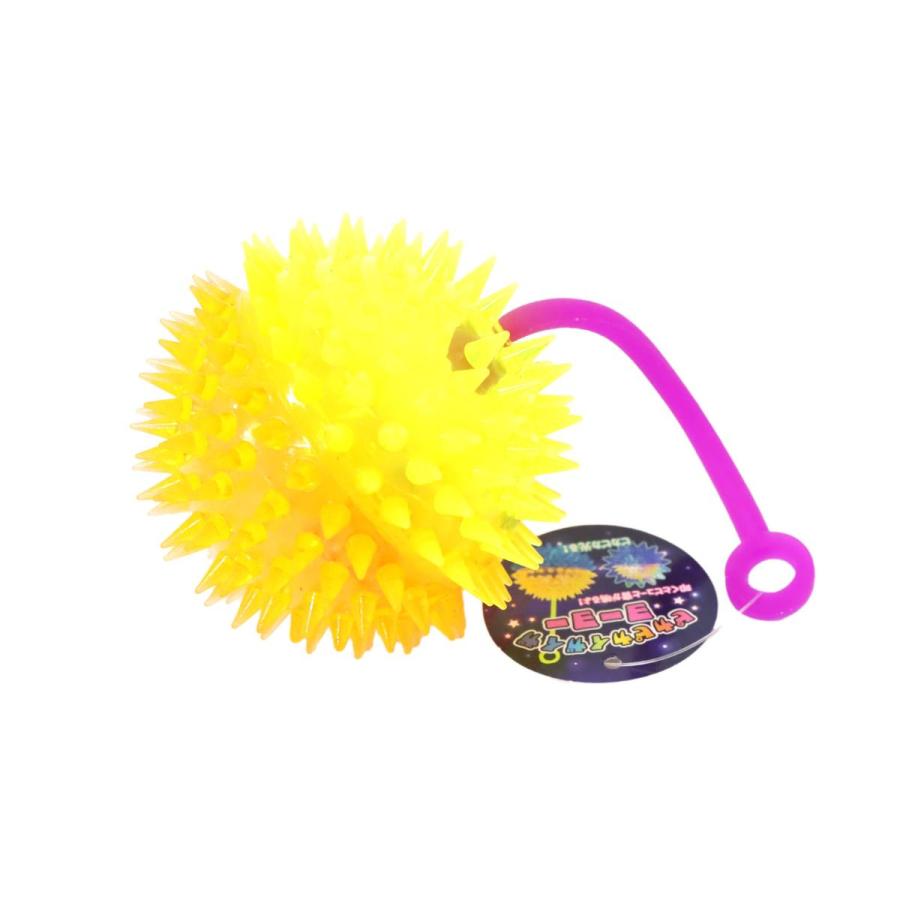 ピカピカイガイガヨーヨー 1個 単品 選べる6色 光る おもちゃ 縁日