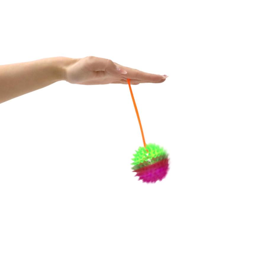 ピカピカイガイガヨーヨー 1個 単品 選べる6色 光る おもちゃ 縁日