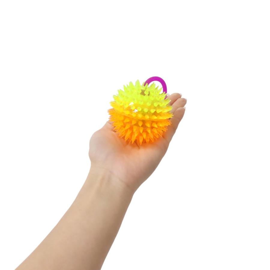 ピカピカイガイガヨーヨー 1個 単品 選べる6色 光る おもちゃ 縁日