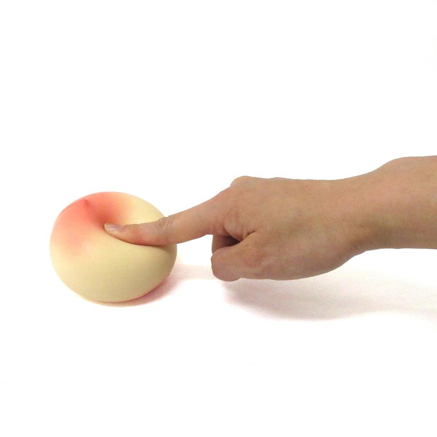 もぎたて ピーチスクイーズ 1個 単品 ぷにぷに 桃 ストレス解消