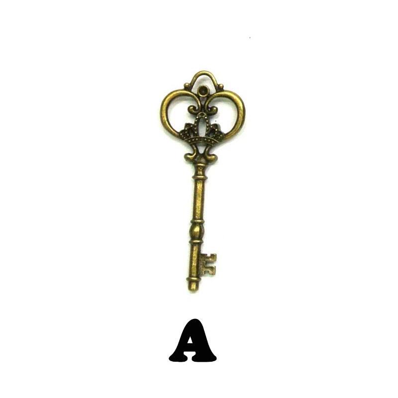 アンティークキー 鍵 金属パーツ ハンドクラフト 材料 : テンマヤ