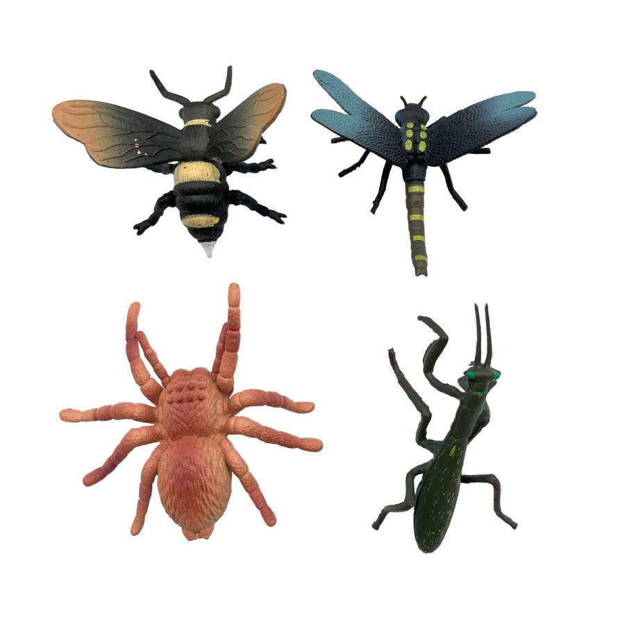 昆虫ワールド フィギュアセット リアルな昆虫 フィギュア おもちゃ 12