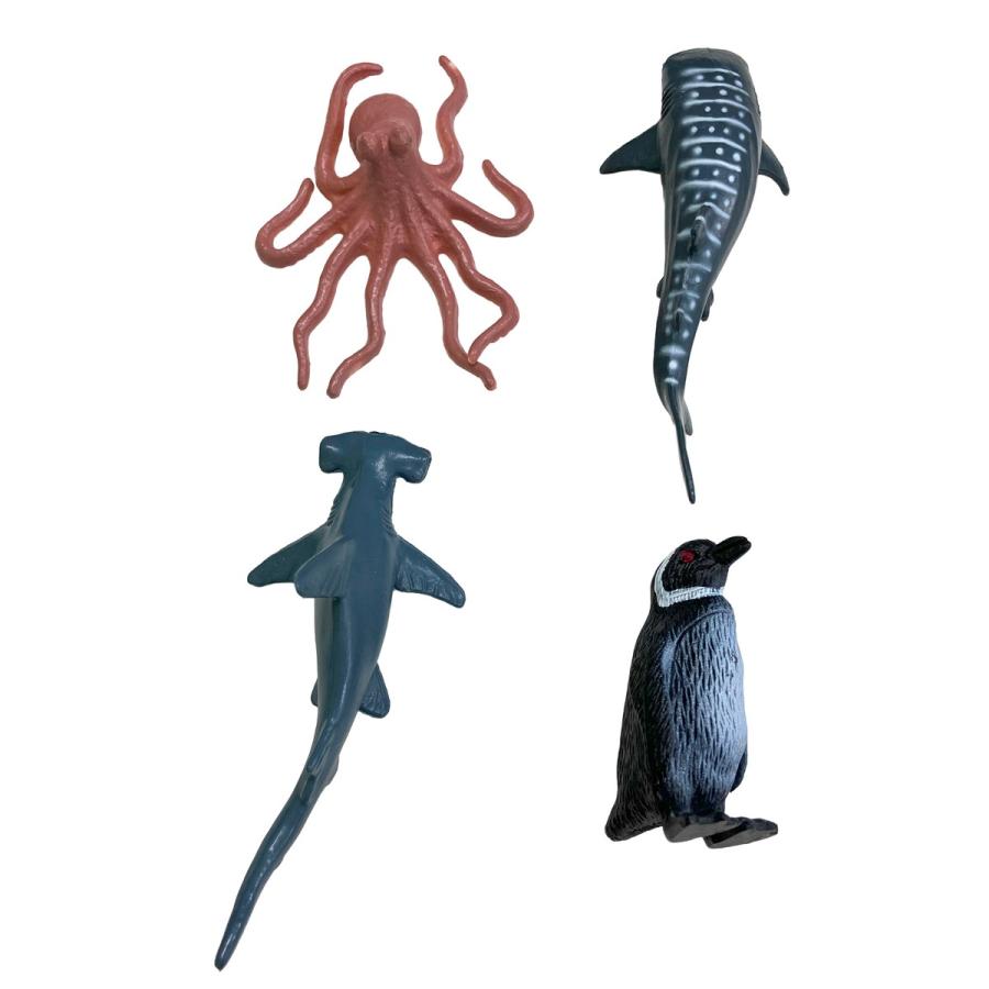 海洋生物ワールド フィギュアセット リアルな海どうぶつ 水族館