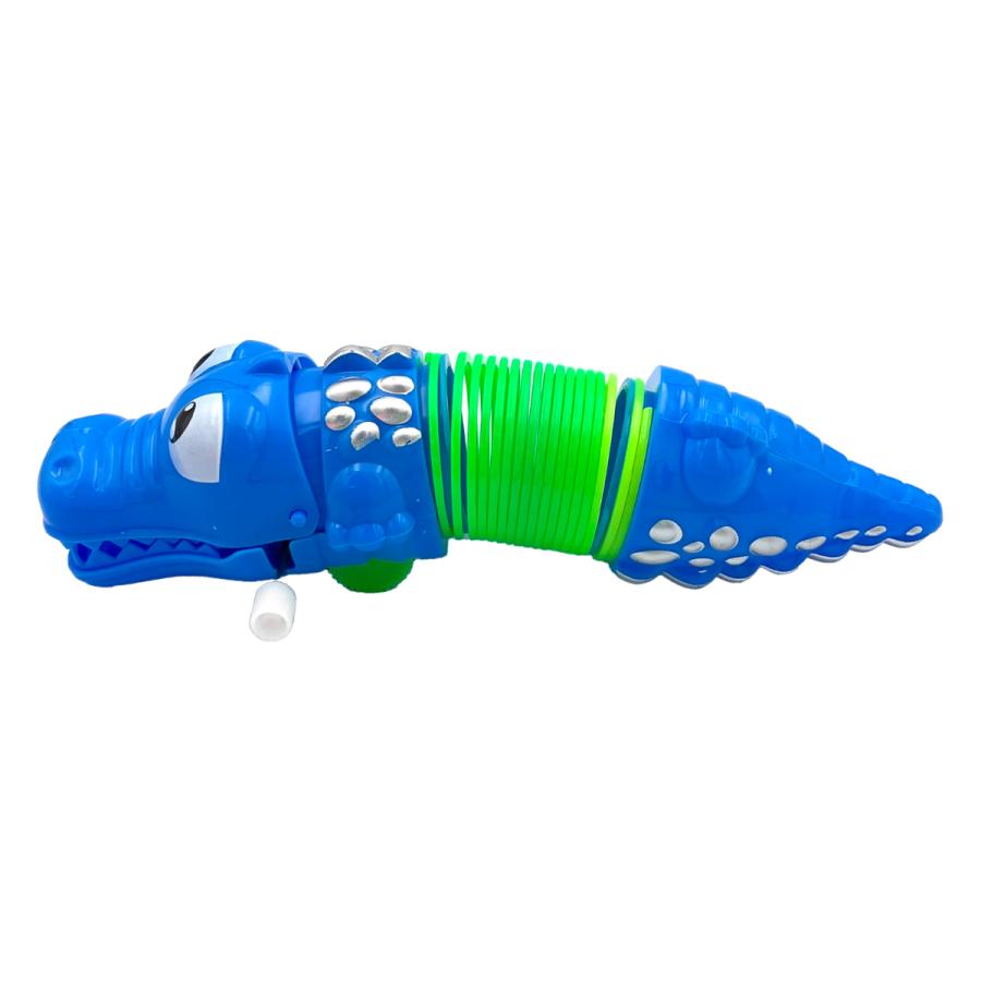 びよんびよんアニマル サメ＆ワニ 2種×3色 6個セット ゼンマイ