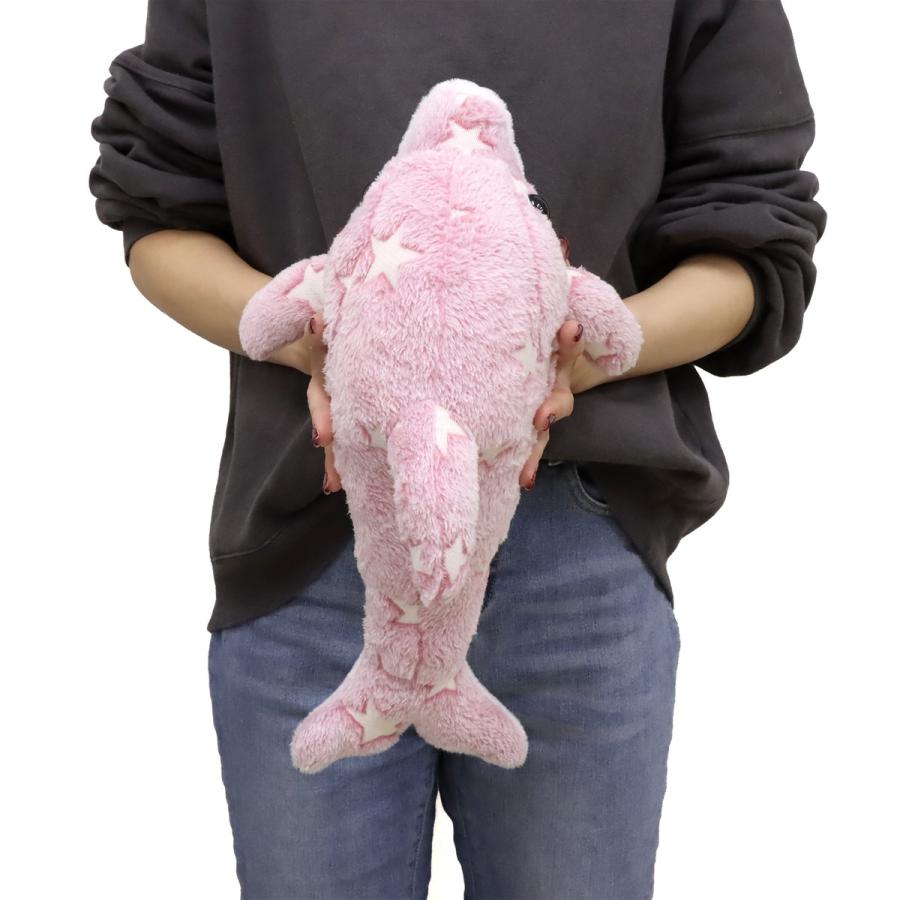 暗闇で光るぬいぐるみ ドルフィン 1個 単品 選べる2色 蓄光 GID