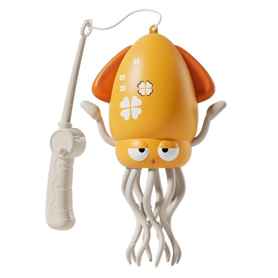 ゆらゆらイカちゃん 3色セット 光って踊る おもちゃ かわいい 癒し