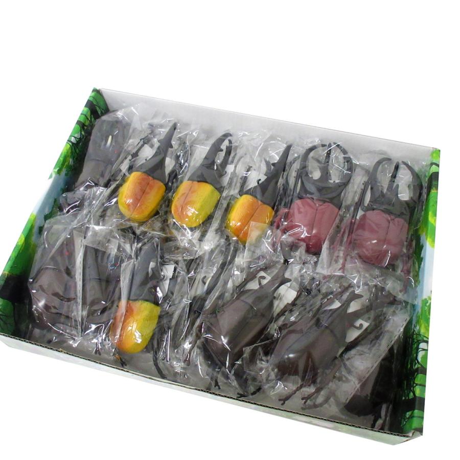 あつまれ！！昆虫の森 6種アソート 24個入りBOX リアル フィギュア