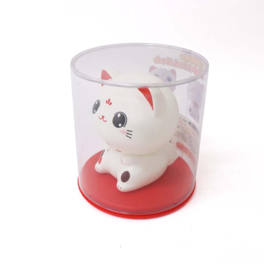 ソーラーゆらゆらにゃんにゃん 首振り ねこ 縁起物 置物 和風ネコ 208
