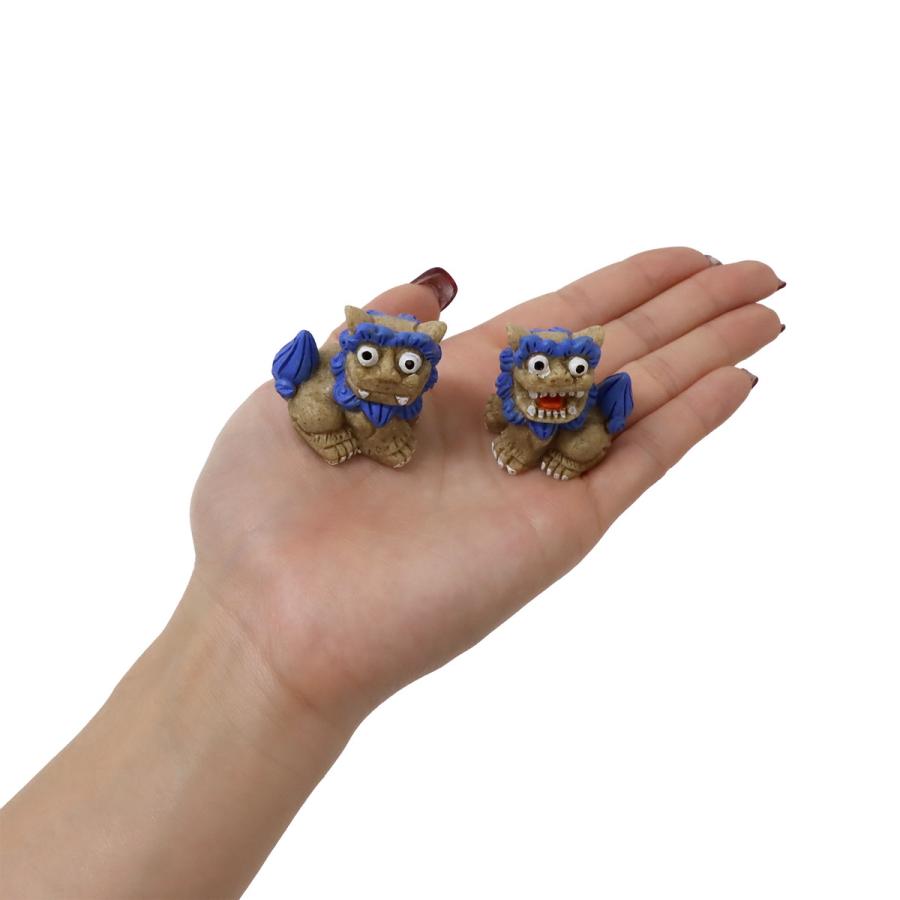 35mm ポリシーサー 横・座 1個 単品 選べる10色 手のひらサイズ 魔除け