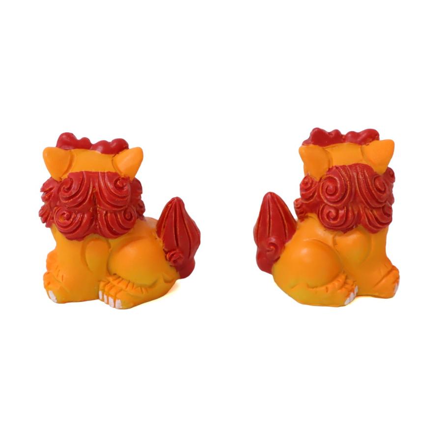 35mm ポリシーサー 横・座 1個 単品 選べる10色 手のひらサイズ 魔除け