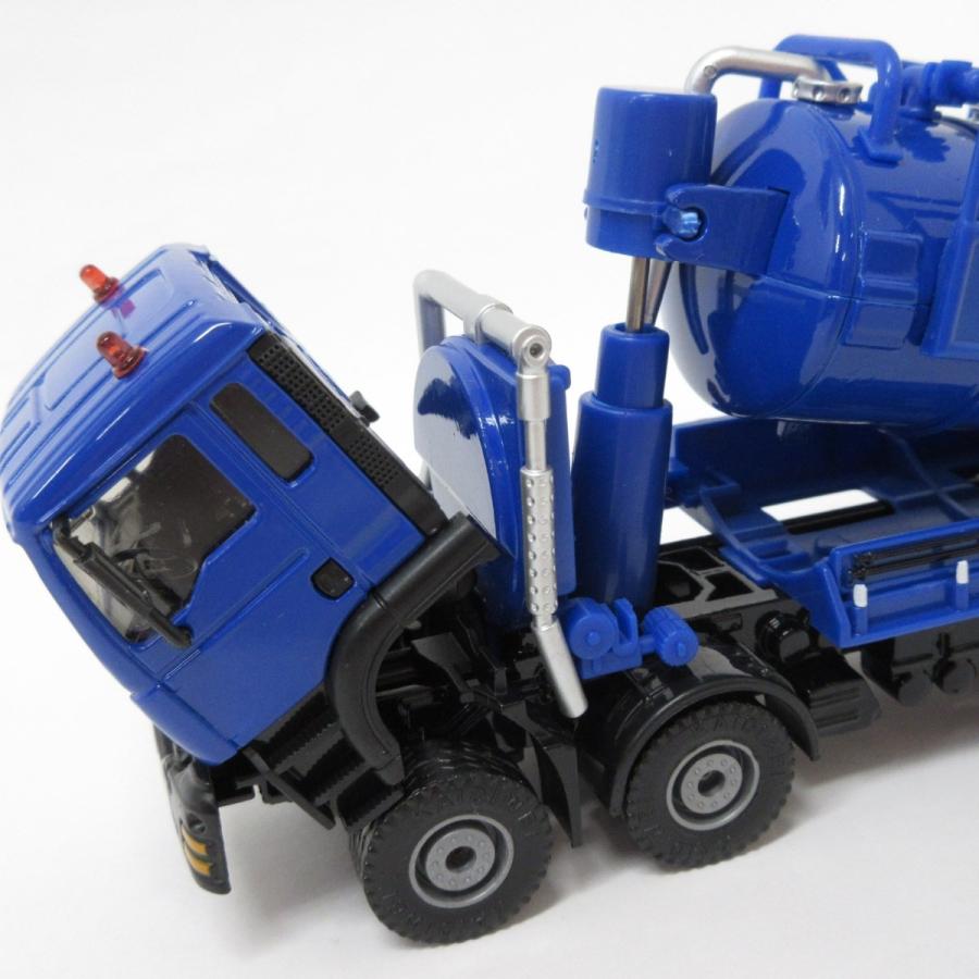ダイキャスト合金製 建設車 はたらく車 重機 1:50 バキュームカー 208 