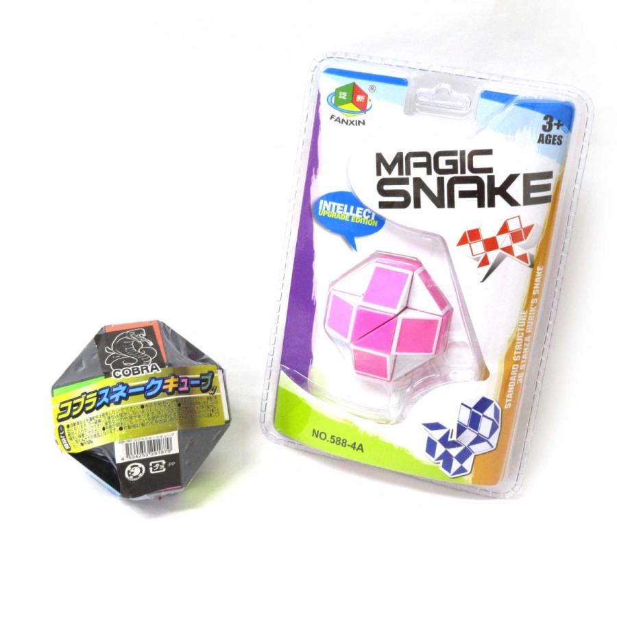 立体パズル コブラスネークキューブ Lサイズ 6個入りbox 知育玩具 9 187 9 187b テンマヤ 通販 Yahoo ショッピング