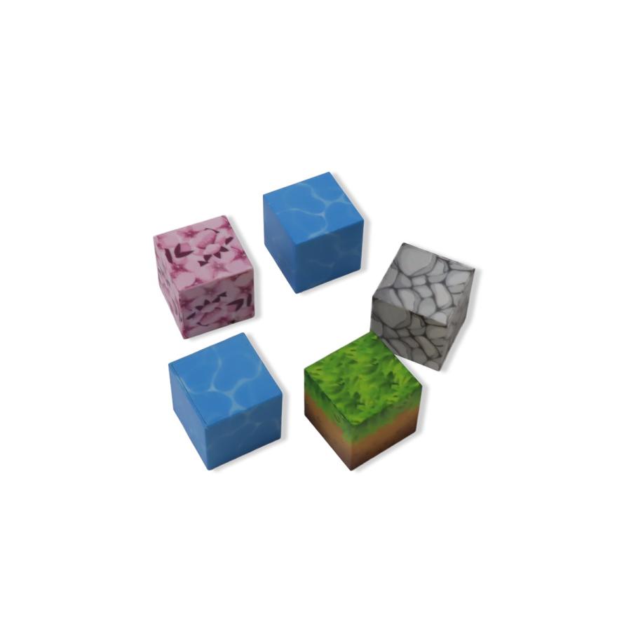 知育玩具 マグネットキューブブロック マグネットブロック 32個入り 4
