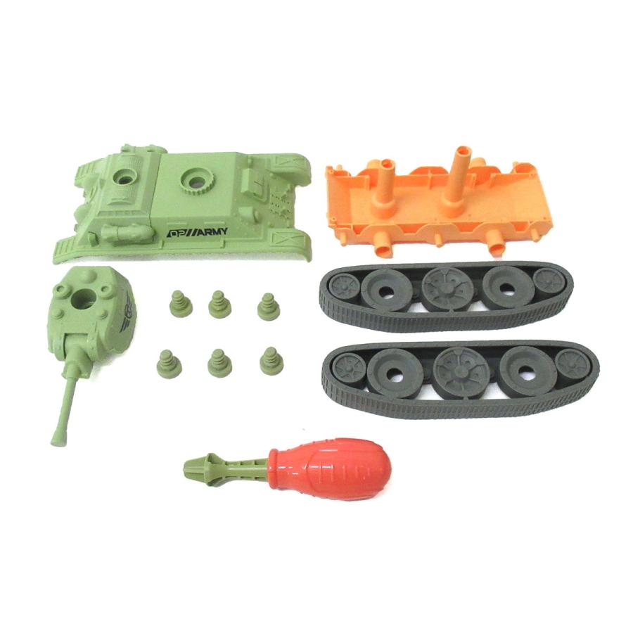 DIYビークル 戦車 3色セット おもちゃ 知育玩具 かんたん組み立て 209-313｜tennmaya｜18