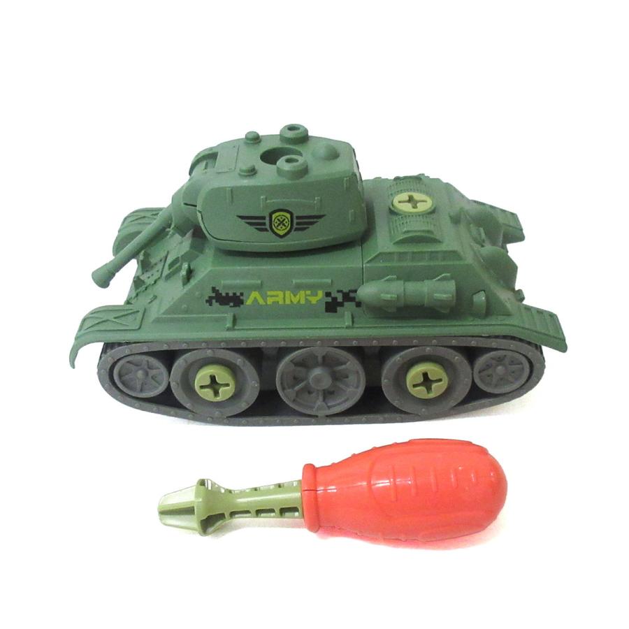 DIYビークル 戦車 3色セット おもちゃ 知育玩具 かんたん組み立て 209-313｜tennmaya｜07